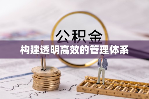 龙里构建透明高效的管理体系