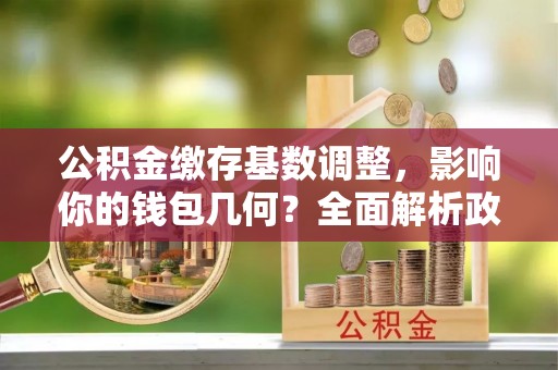 龙里公积金缴存基数调整，影响你的钱包几何？全面解析政策与实际收益