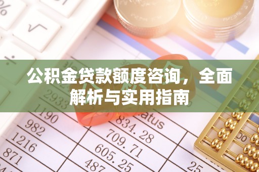 龙里公积金贷款额度咨询，全面解析与实用指南