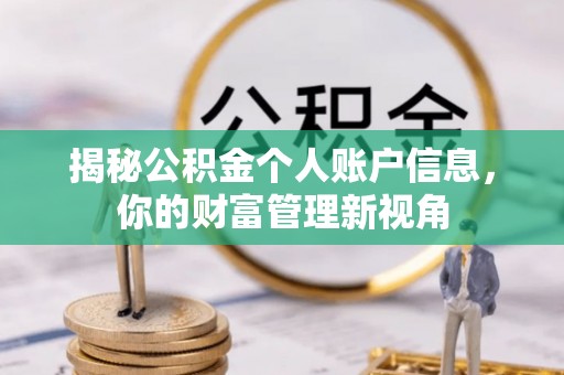 龙里揭秘公积金个人账户信息，你的财富管理新视角