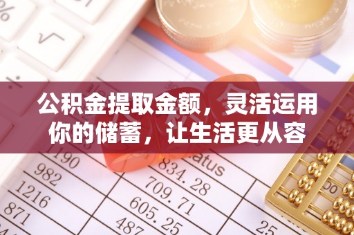 龙里公积金提取金额，灵活运用你的储蓄，让生活更从容